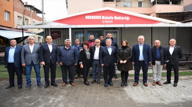 Başkan İduğ dan muhtarlarla zirve