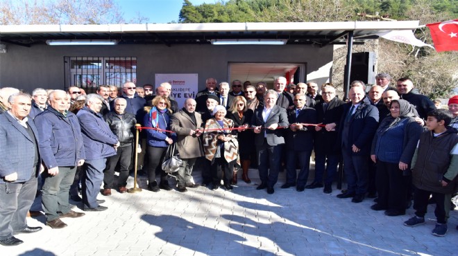 Başkan İduğ, ilk Taziye Evi'ni  Kavaklıdere Mahallesi'nde açtı