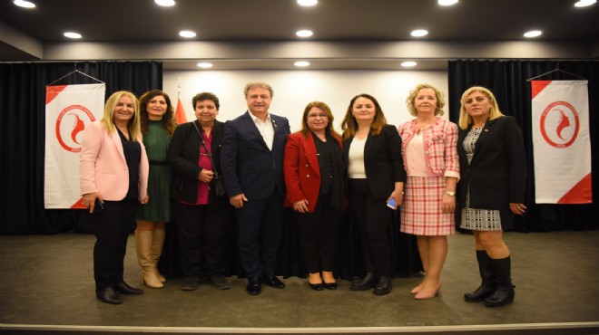 Başkan İduğ o derneğin ilk erkek üyesi oldu: Pozitif ayrımcılık mesajları!