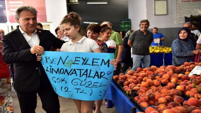 Başkan İduğ sözünü tuttu, limonatalar Eylem den!