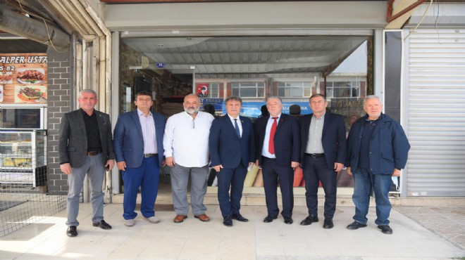 Başkan İduğ'dan Işıkkent Ayakkabıcılar Sitesi'ne ziyaret