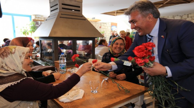 Başkan İnce'den Kadınlar Günü buluşması