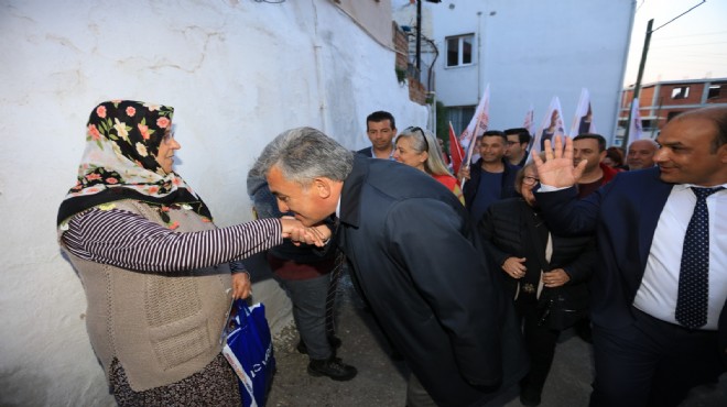 Başkan İnce den çat kapı ziyaret