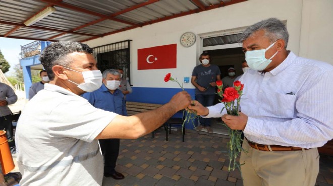 Başkan İnce'den emekçilere 1 Mayıs jesti