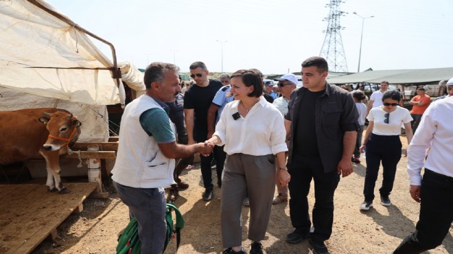 Başkan Kınay dan kesim alanına ziyaret:  Eşitlik ve adalet  mesajı