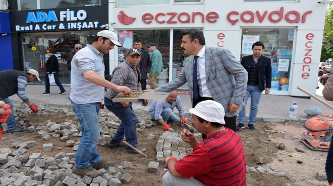 Başkan Kırgöz'den personele 'çat kapı' ziyaret