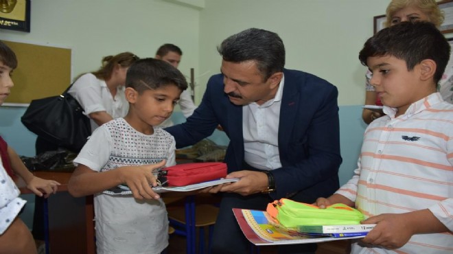 Başkan Kırgöz'den öğrencilere 'set' sürprizi