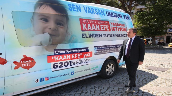 Başkan Koştu'dan SMA Hastası Kaan Efe'ye destek çağrısı