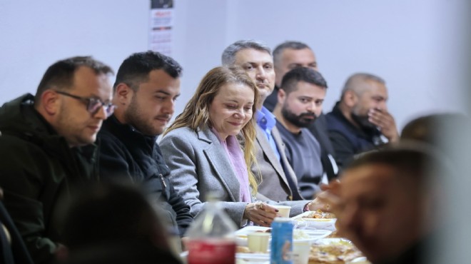 Başkan Mutlu, ulaşım işçileri ile iftarda buluştu