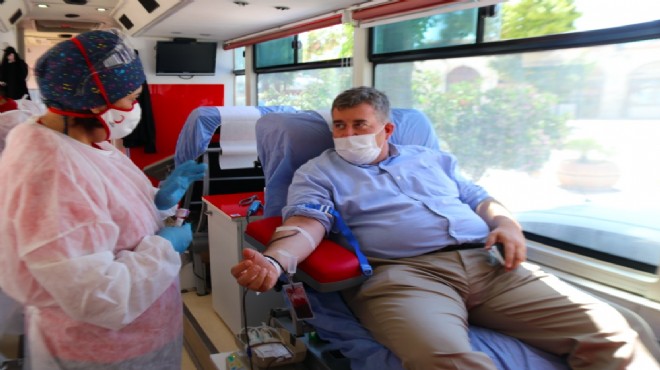Başkan Oran'dan kan bağışı çağrısı