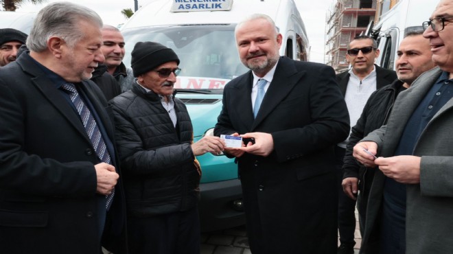 Başkan Pehlivan direksiyona geçti, müjdeyi verdi!