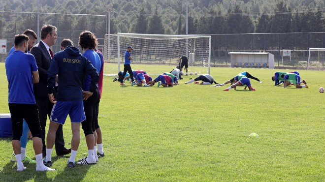 Başkan Piriştina'dan Bucaspor'a 'tatlı' moral!