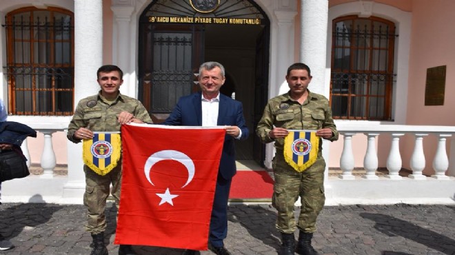 Başkan Şahin sıfır noktasında: Hem takıma hem de Mehmetçik'e moral verdi