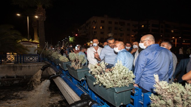 Başkan Soyer'den Ahırkuyu Deresi'nde gece teftişi!