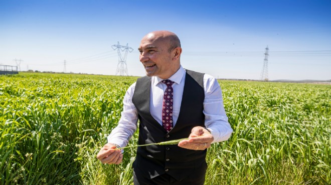 Başkan Soyer tohumları serpti, üreticiye seslendi: Siz yeter ki...