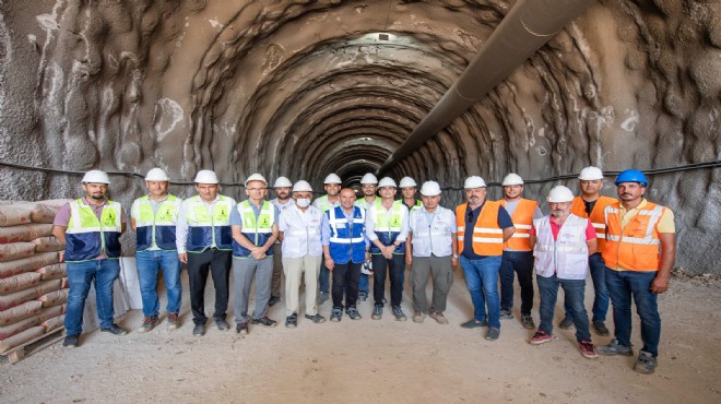 Başkan Soyer tünele indi: 1 milyar 150 milyonluk yatırım 2 büyük projeye kaldıraç olacak!