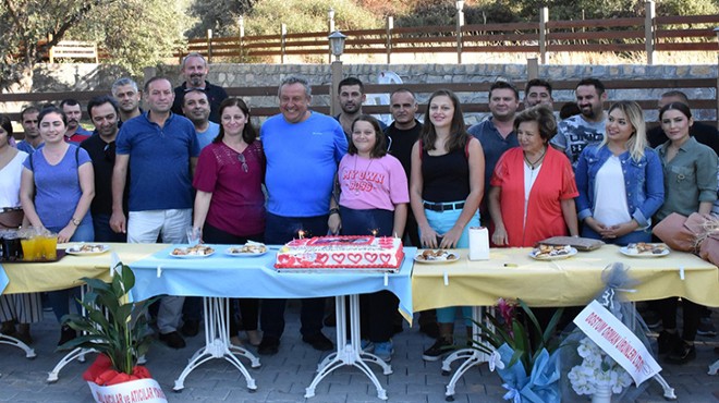 Başkan Tosun'a sürpriz kutlama