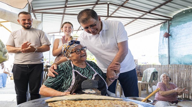 Başkan Tugay, Oyuk Festivali ne katıldı