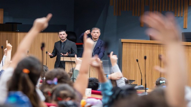 Başkan Tugay 'Söz çocukta' dedi