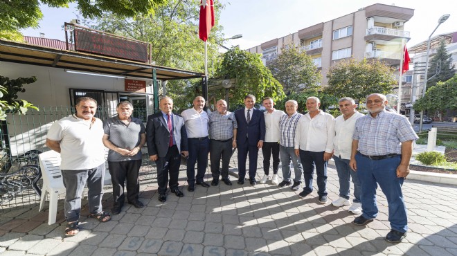Başkan Tugay dan Buca turu