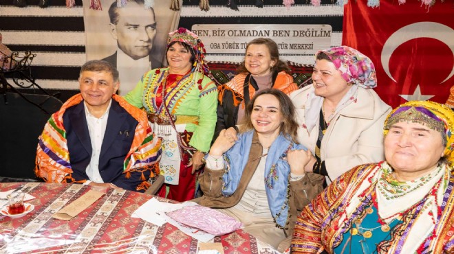 Başkan Tugay dan  Oba da bayram kutlaması