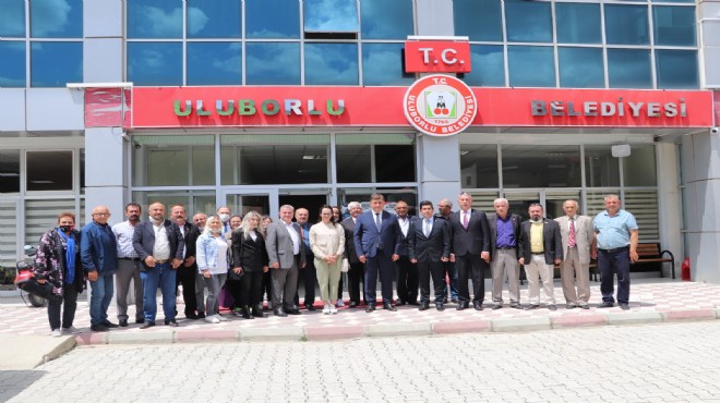 Başkan Tugay'dan kardeş belediye ziyareti