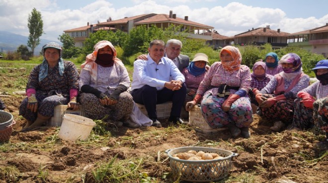 Başkan Tugay'dan Kiraz'a yol ve asfalt sözü
