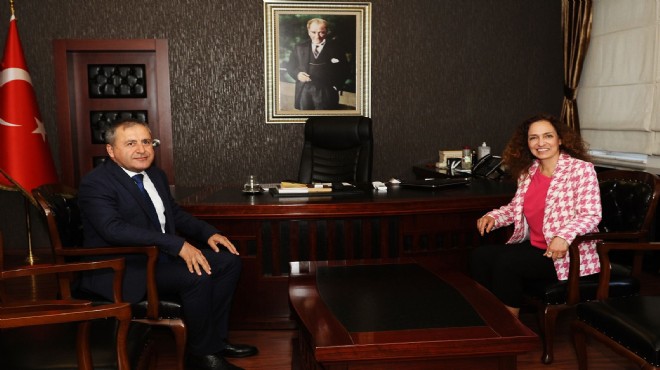 Başkan Ünsal'dan Kaymakam Demir'e ziyaret