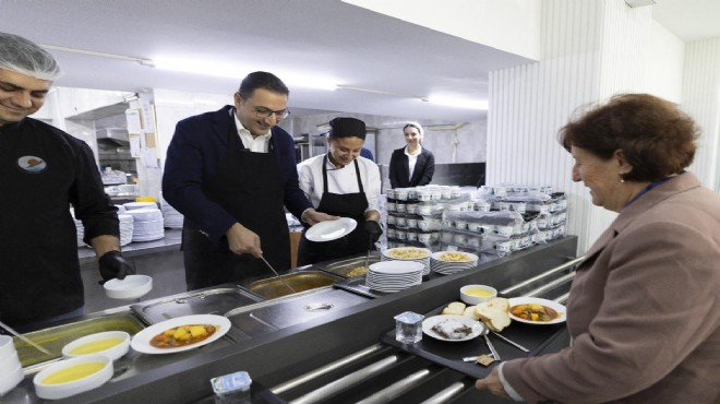 Başkan Yiğit ten  dayanışma alanı  mesajı