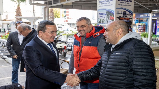 Batur'dan Gıda Çarşısı esnafına teşekkür