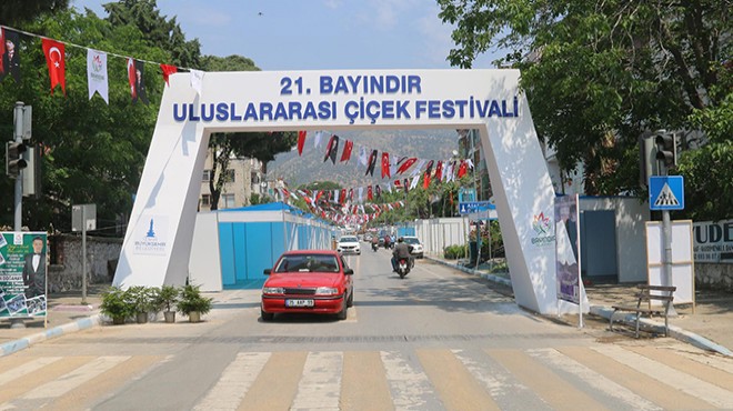 Bayındır Çiçek Festivali kapılarını açıyor!