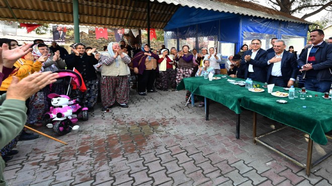 Bayındır Kocaoğlu nu çiçeklerle uğurladı: Yaptıklarımızı tarih yazacak