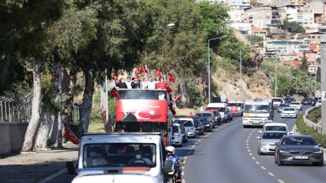 Bayraklı da 24 mahallede 19 Mayıs kutlaması