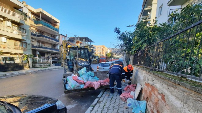 Bayraklı da 3 yılda 378 bin ton atık toplandı