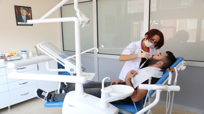 Bayraklı'da 8.ücretsiz diş sağlığı çatısı