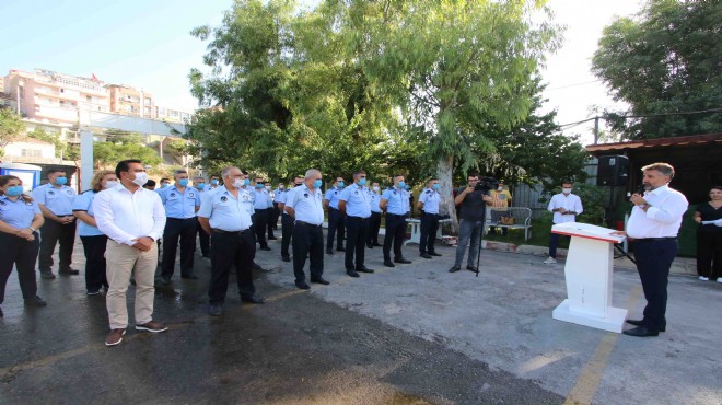 Bayraklı'da Zabıta Haftası kutlandı