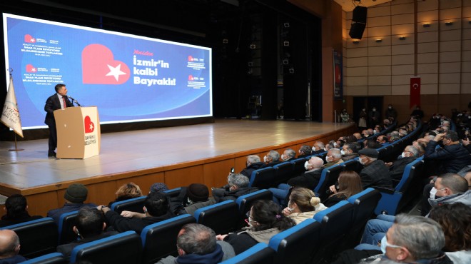 Bayraklı'da büyük 'plan' zirvesi... Sandal: Müteahhitin değil halkın başkanıyım!