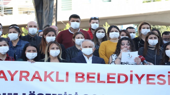 Bayraklı'da lösemili çocuklara maskeli destek
