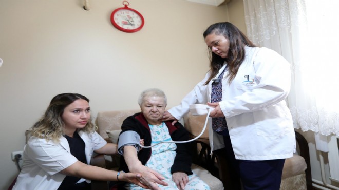 Bayraklı da sağlık hizmetleri binlerce kişiye ulaştı