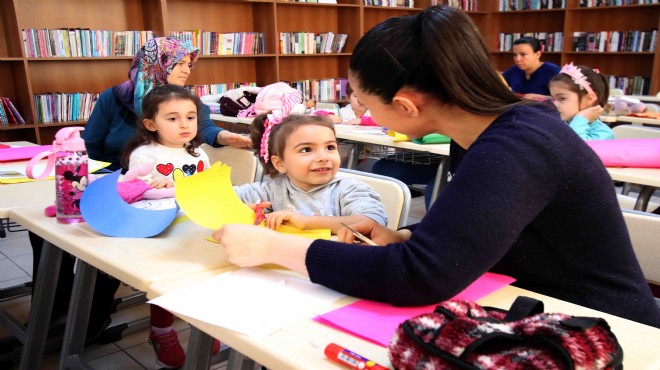 Bayraklı nın çocuklarına oyun grubu