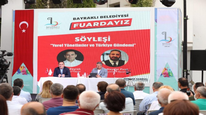 Bayraklı standı Zeyrek ve Fırat ı ağırladı