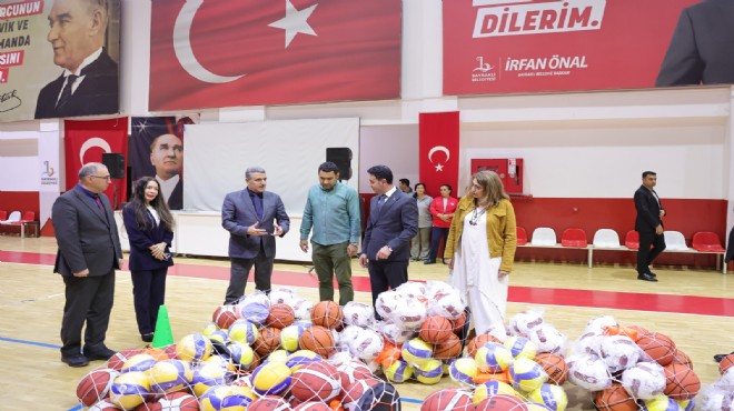 Bayraklı’da öğrencilere spor desteği seferberliği