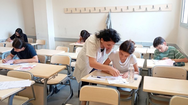 Bayraklı’da ücretsiz kurs için sınav zamanı