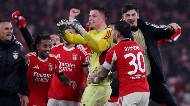 Benfica dan tarihi galibiyet: Real Madrid i kalecisi ile yıktı!