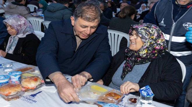 Bereket sofrası bu kez Beydağ da kuruldu