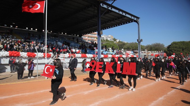 Bergama'da Cumhuriyet coşkusu!