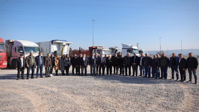 Bergama'da tır ve kamyon Garajı hizmete girdi