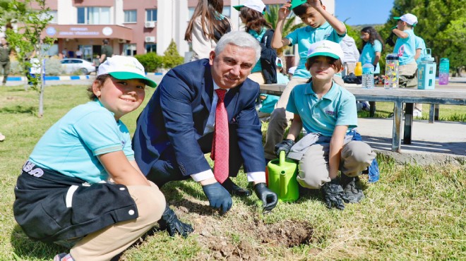 Bergama’da ‘Orman Benim’ kampanyası