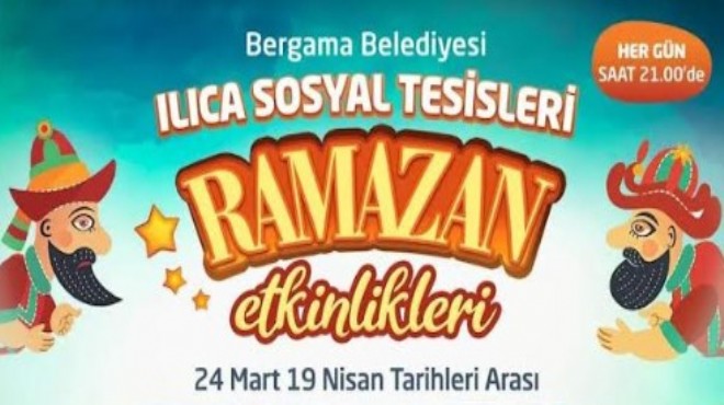 Bergama’da Ramazan etkinlikleri başlıyor