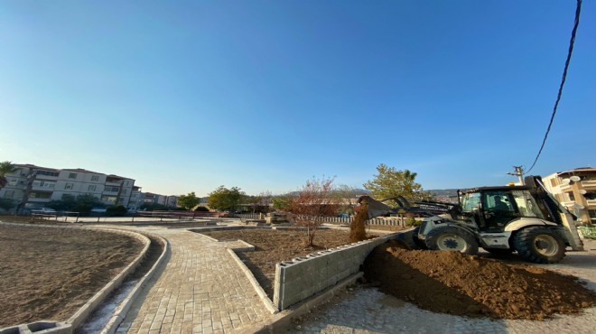 Bergama'da parklara modern dokunuş
